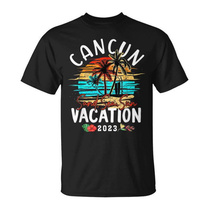 Cancun Mexico Vacation 2023 Matching Family Group T-Shirt