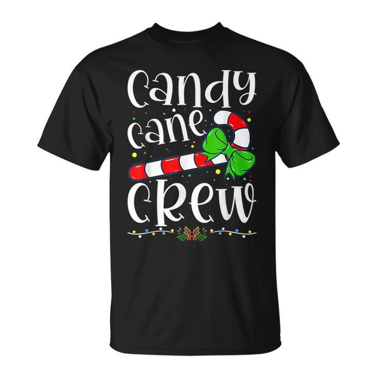 Candy Cane Crew Christmas Candy Lover X-Mas T-shirt