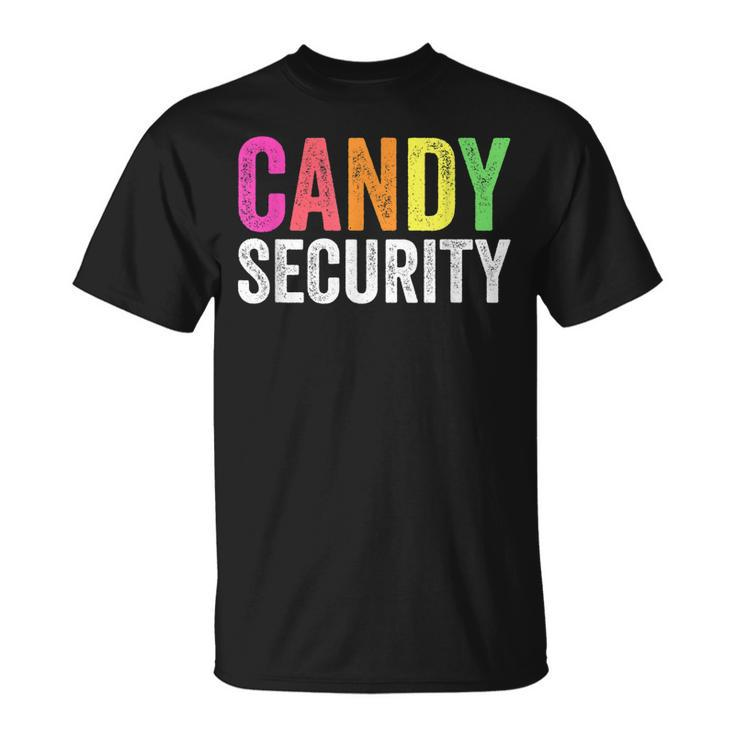 Candy Security Halloween Costume T-shirt