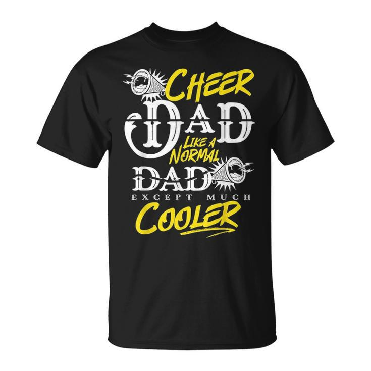Cheer Dad Gifts Daddy Father Day Sport Cheerleader  V2 Unisex T-Shirt