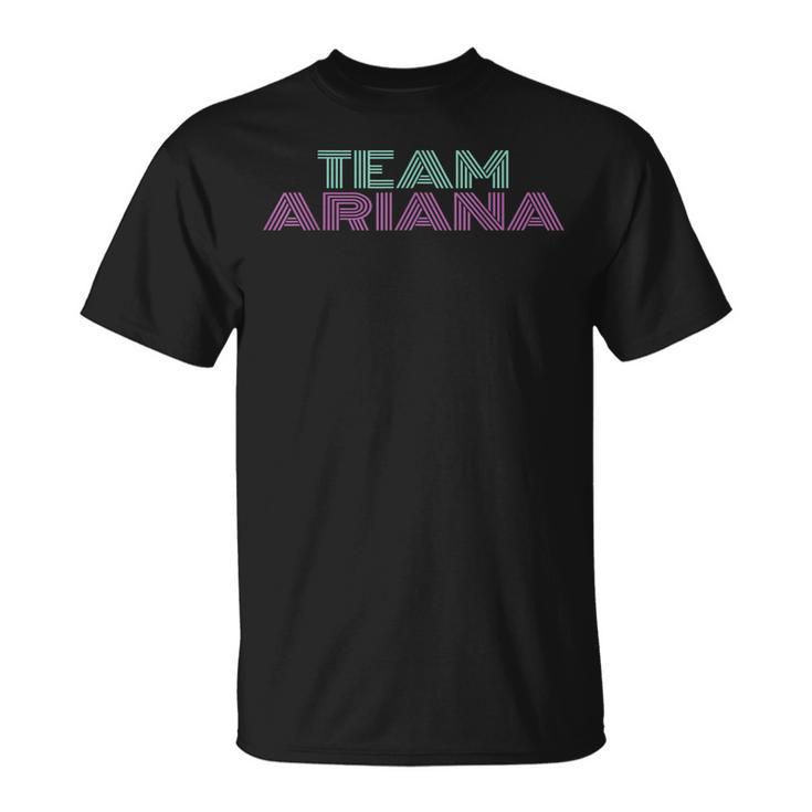 Cheer For Ariana Show Support Be On Team Ariana | 90S Style  Unisex T-Shirt