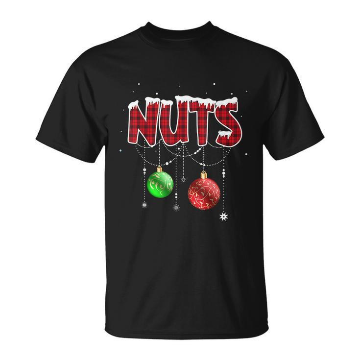Chest Nuts Christmas T Shirt Matching Couple Chestnuts Unisex T-Shirt