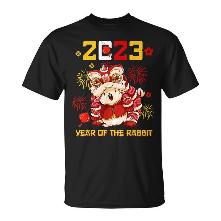 Chinese New Year 2023 Cute Dragon Year Of The Rabbit Zodiac T-shirt
