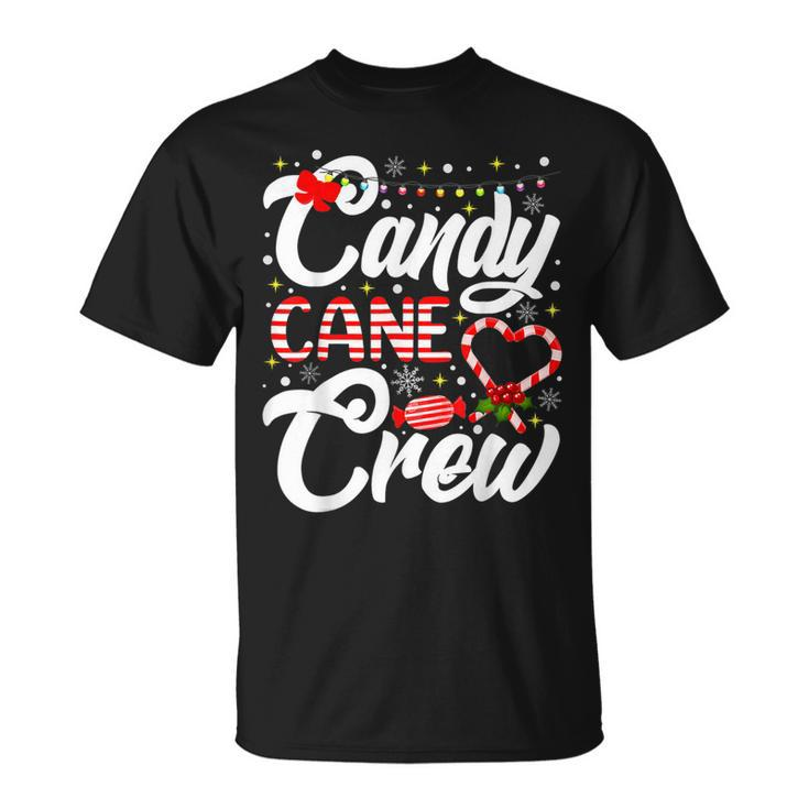 Christmas Candy Lover Xmas Candy Cane Crew T-shirt