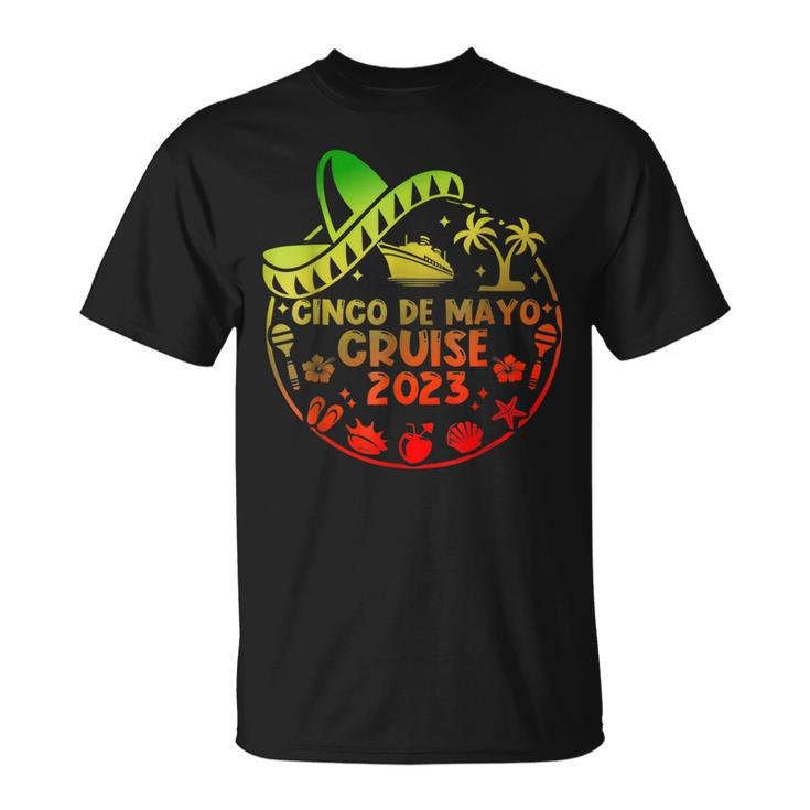 Cinco De Mayo Cruise Squad Group Matching Family And Friends  Unisex T-Shirt