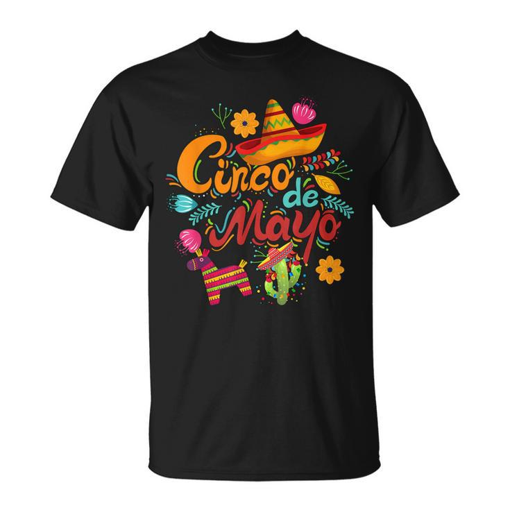 Cinco De Mayo Funny Mexican Fiesta 5 De Mayo  Unisex T-Shirt