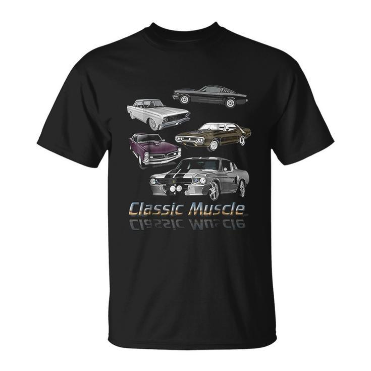 Classic American Muscle Cars Vintage T-shirt
