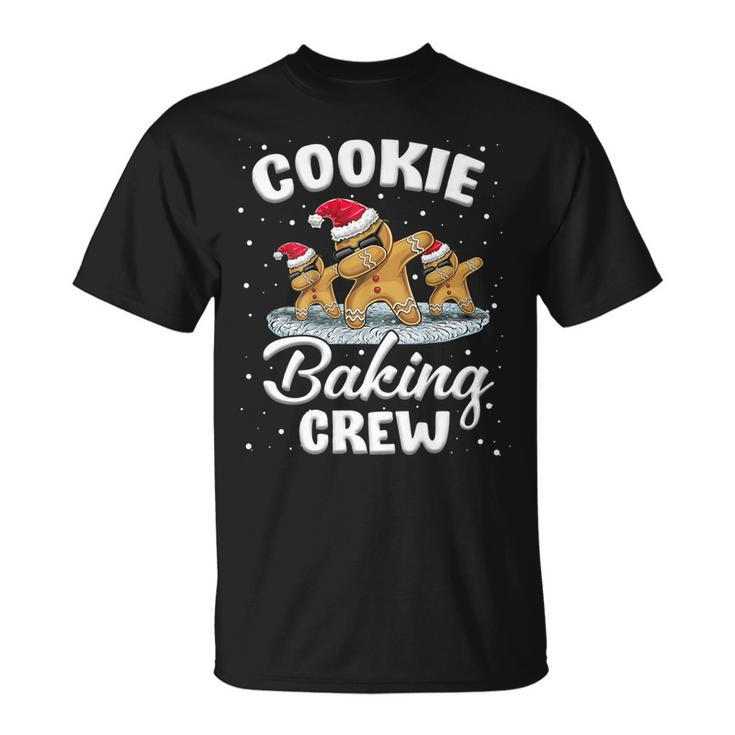 Cookie Baking Crew Family Christmas Gingerbread Santa Hat V2T-shirt