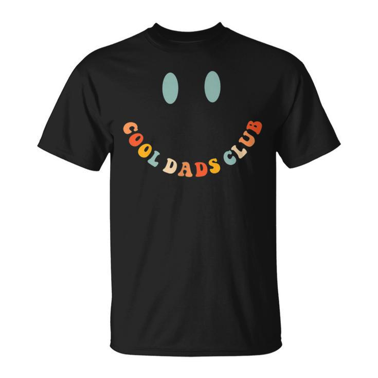 Cool Dads Club Retro Groovy Daddy Fathers Day Cool Dad T-shirt
