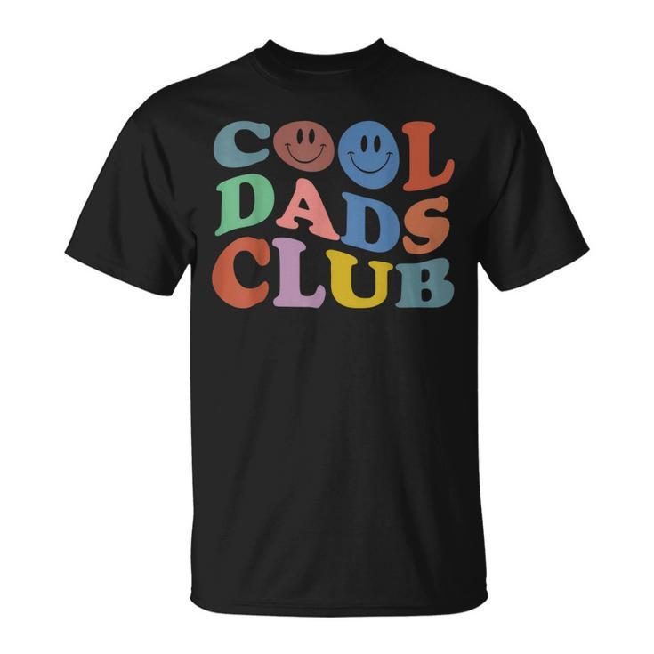 Cool Dads Club Smile Colorful Fathers Day T-shirt