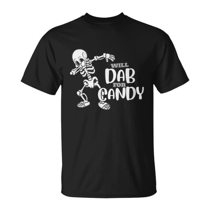 Cute Dab For Candy Halloween Funny Unisex T-Shirt