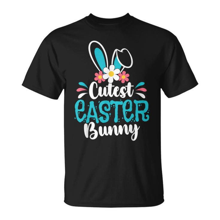 Cutest Easter Bunny Happy Easter Day For Family Matching  Unisex T-Shirt