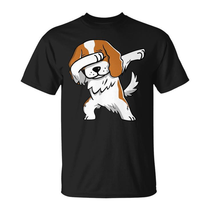 Dabbing Cavalier King Charles Spaniel Dog T-Shirt