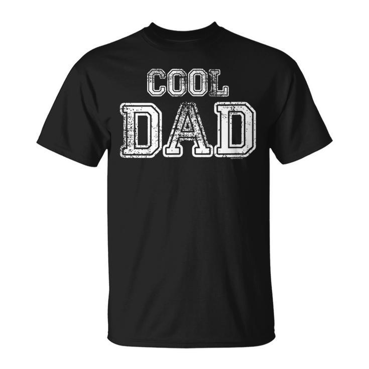 Dad For Dad Cool Dad Idea Fathers Day Vintage T-Shirt