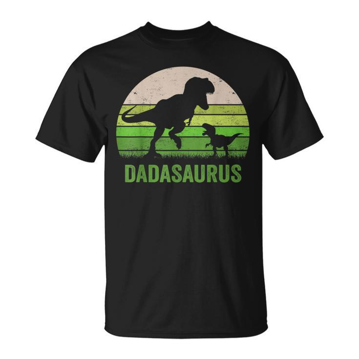 Dada Dinosaur T Rex Dadasaurus Fathers Day Family  Unisex T-Shirt