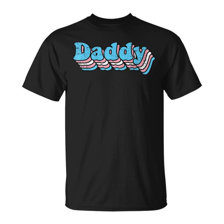 Daddy Gay Pride Transgender Lgbtq Ally Dad Papa Father Unisex T-Shirt