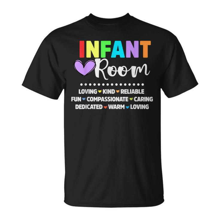 Daycare Provider Toddler Cute Infant Room Teacher T-shirt