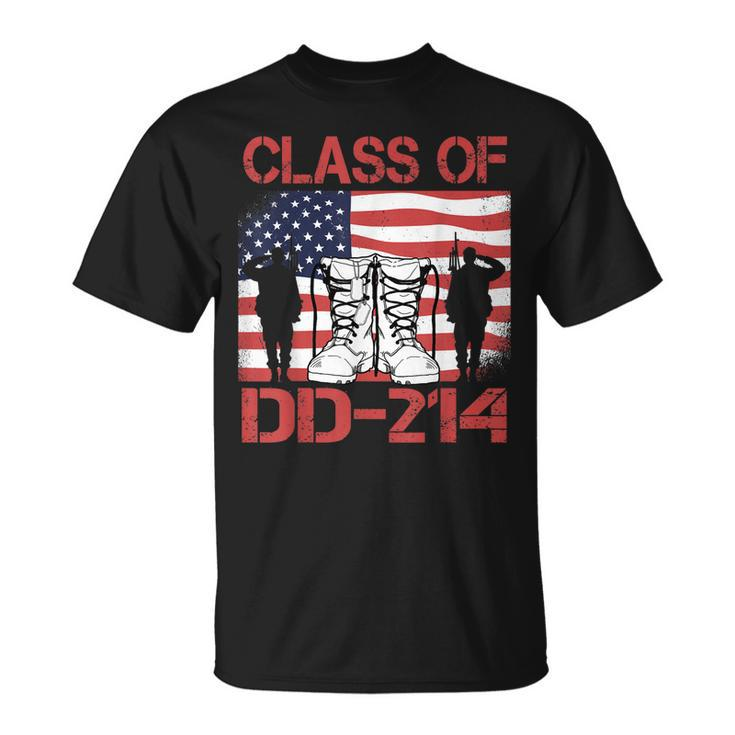 Dd-214 Class Of Dd214 Soldier Veteran T-Shirt
