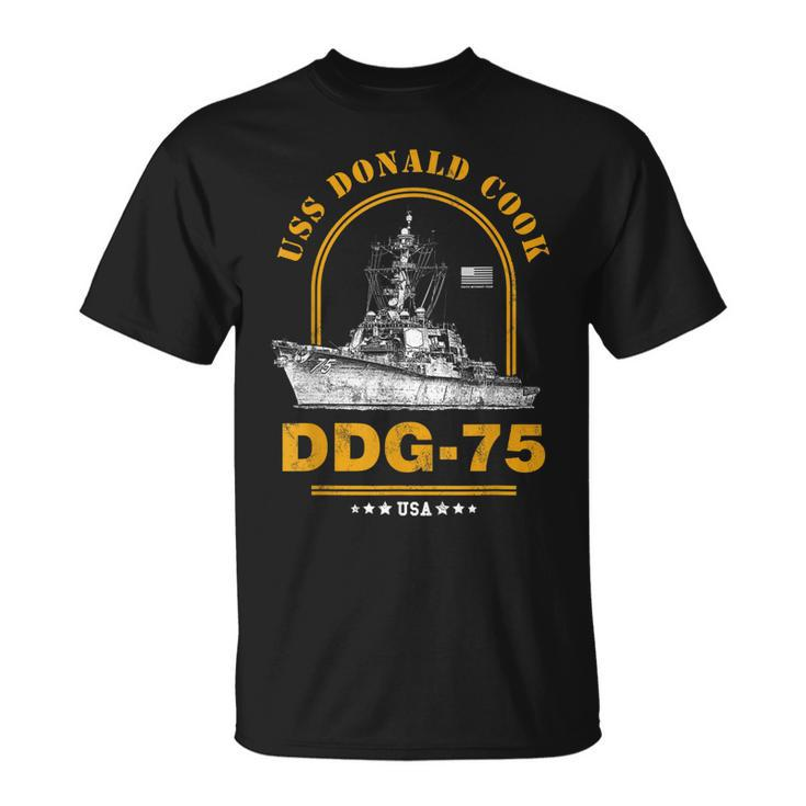 Ddg-75 Uss Donald Cook T-Shirt