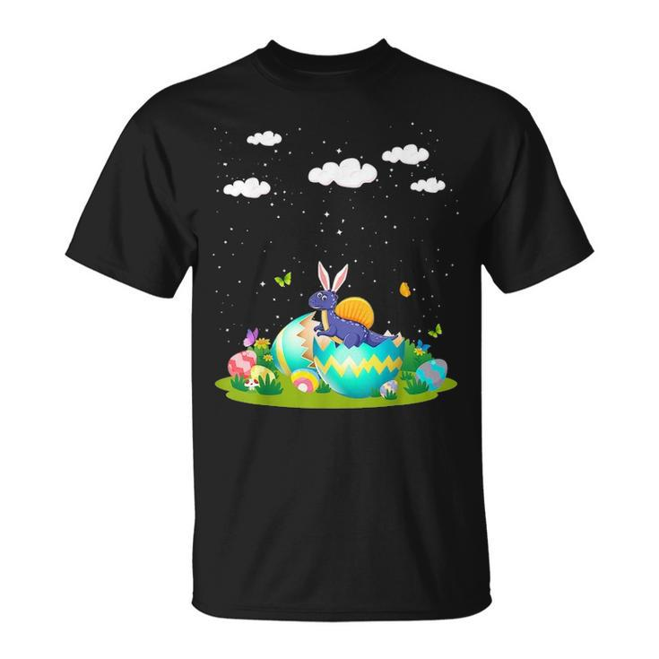 Dinosaur Pet Hatched Hatching From Easter Egg T Rex Easter Unisex T-Shirt