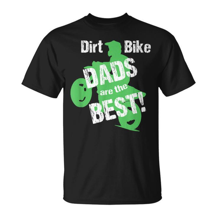 Dirt Bike Dad Fathers Day Gifts For Men Graphic Motocross Unisex T-Shirt