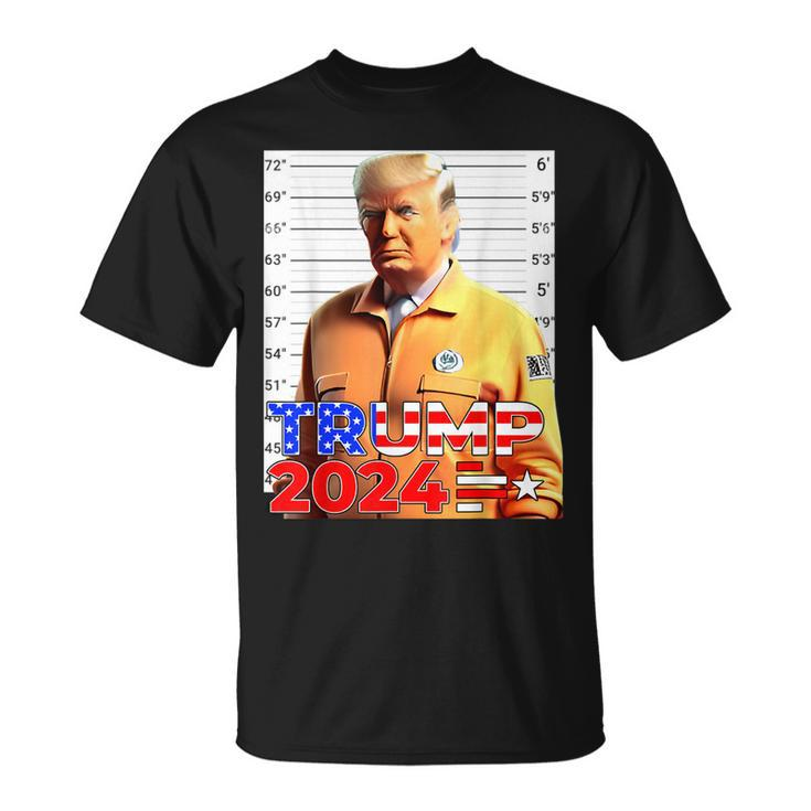 Donald Trump Boxer Indicted Jail Arrest Trump Hot  Unisex T-Shirt