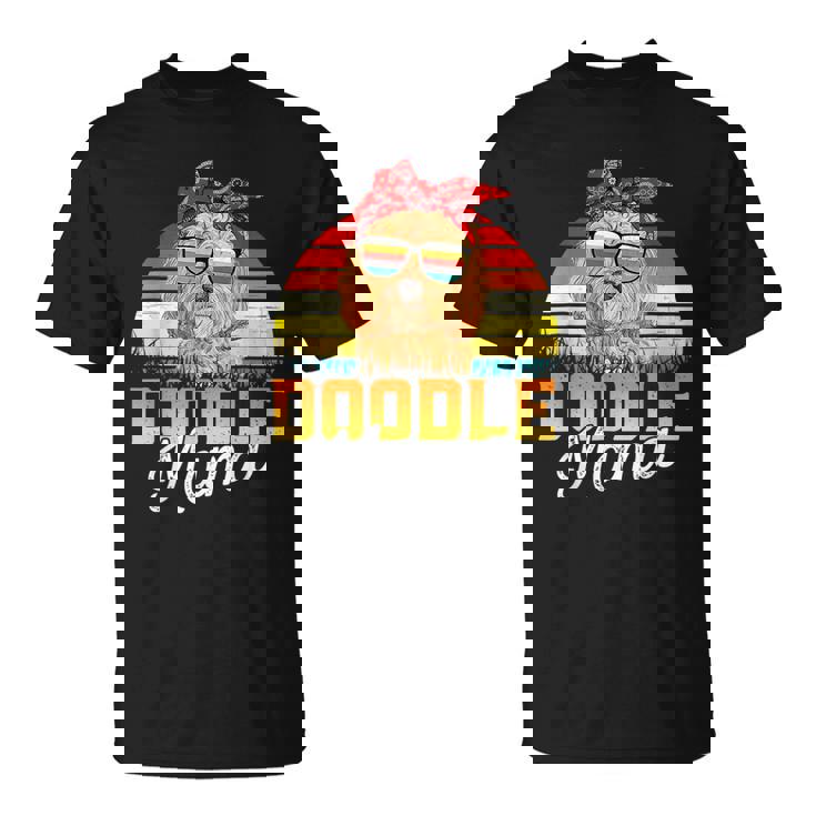 Doodle Mama Best Goldendoodle Mom Ever Mothers Day Dog Mom Unisex T-Shirt
