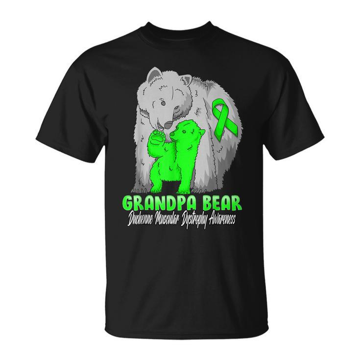Duchenne Muscular Dystrophy Child Awareness Grandpa Bear Sup Unisex T-Shirt