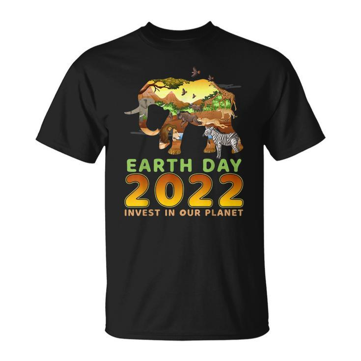 Earth Day 52Nd Anniversary 2022 Elephant Environmental T-shirt