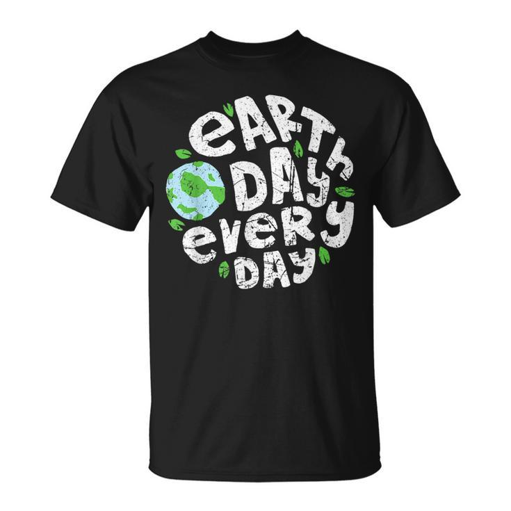 Earth Day Everyday World Earth Day Conservation Vintage  Unisex T-Shirt