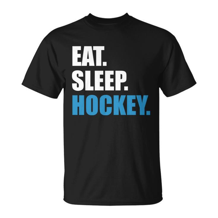 Eat Sleep Hockey V2 T-shirt