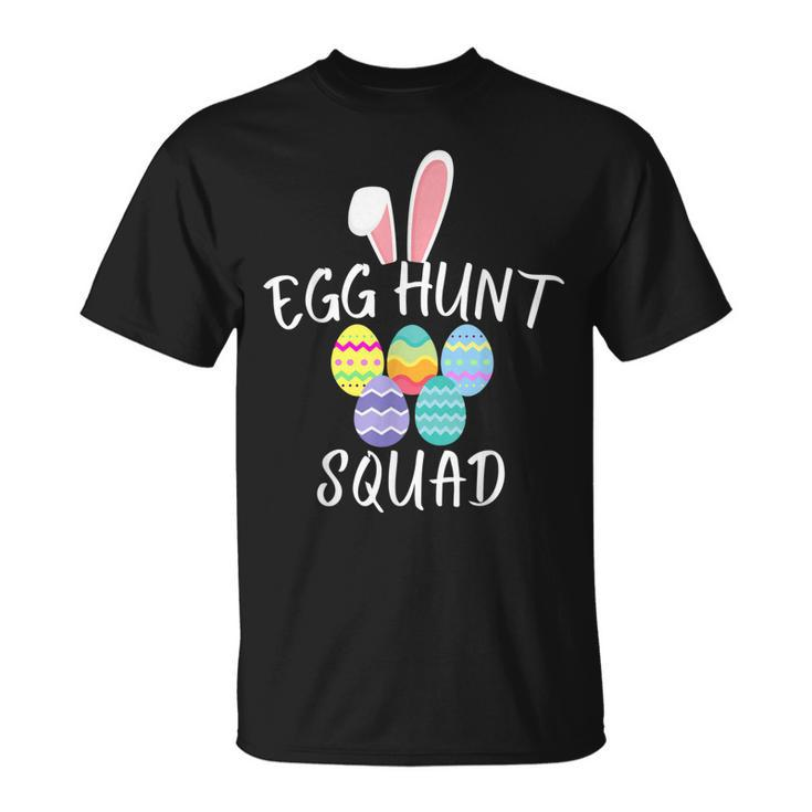 Egg Hunt Squad 2023 Funny Easter Day 2023 Egg Hunt Hunter  Unisex T-Shirt