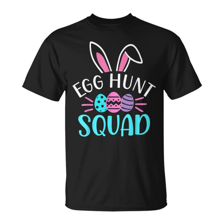 Egg Hunt Squad  Hunting Season Funny Easter Day  Unisex T-Shirt