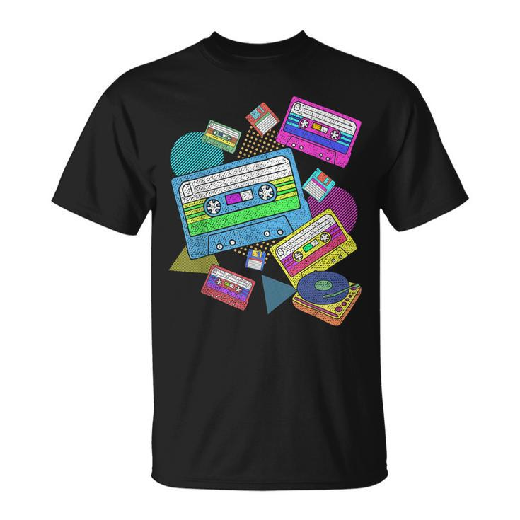 Eighties Theme Party Retro 80S Music Cassette 80S  Unisex T-Shirt