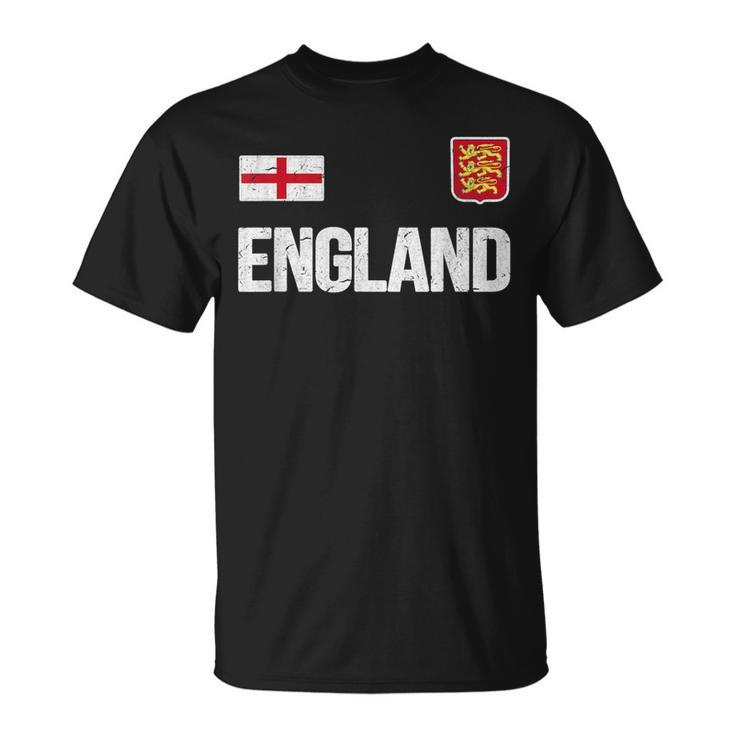 England English Flag Souvenir Love T-shirt