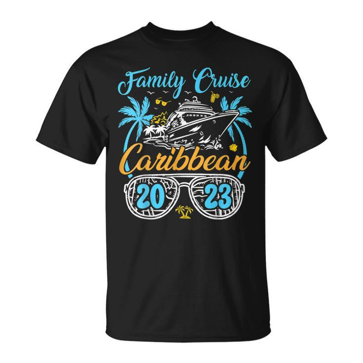 Family Cruise Caribbean 2023 Summer Matching Vacation 2023  Unisex T-Shirt