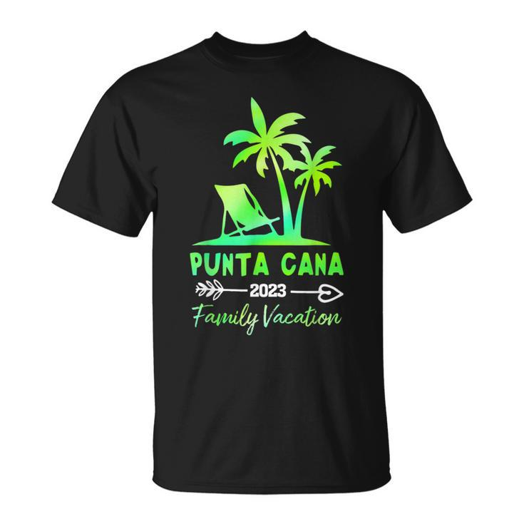 Family Vacation Punta Cana 2023 Family Matching  Unisex T-Shirt