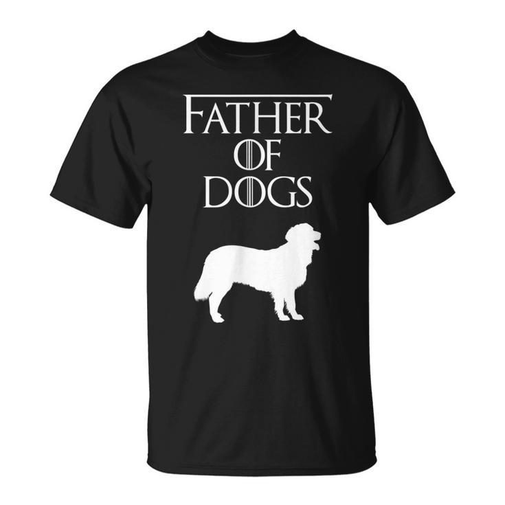 Father Of Dogs Cute Gifts For Dog Daddy Fathers Day Gift Unisex T-Shirt