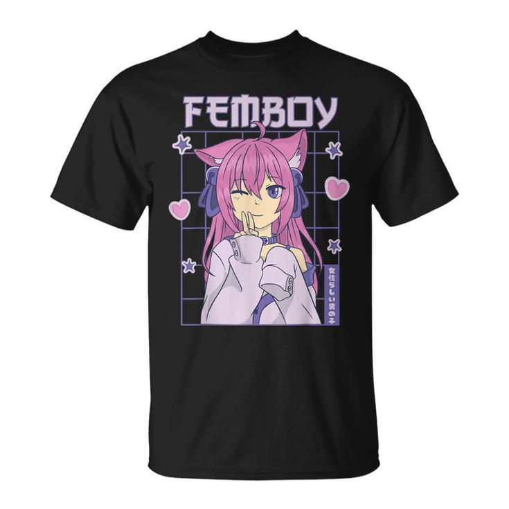 Femboy Anime Cute Little Femboy  Unisex T-Shirt