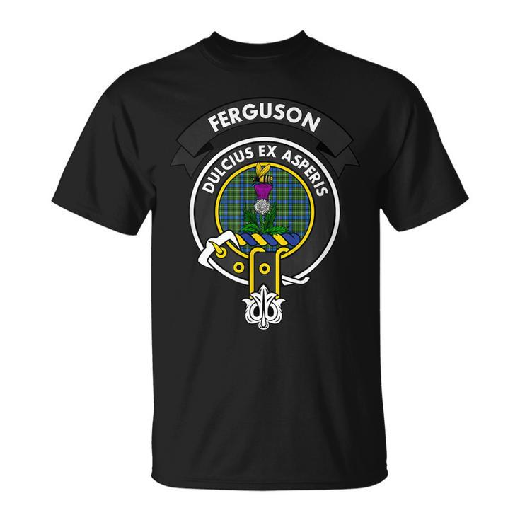 Ferguson Clan Badge Scottish Tartan T-Shirt