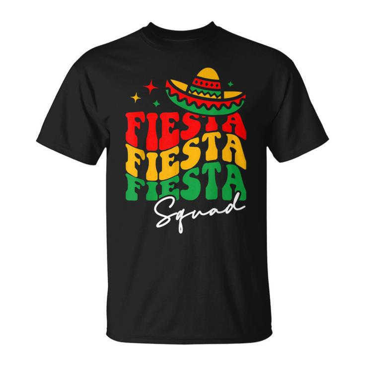 Fiesta Squad Cinco De Mayo Mexican Party  Unisex T-Shirt