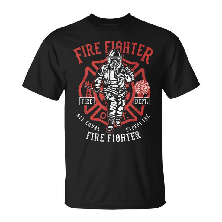 Fire Fighter First Responder Emt Clothing Hero T-Shirt