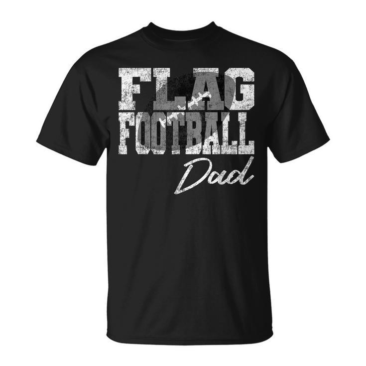 Mens Flag Football Dad T-Shirt