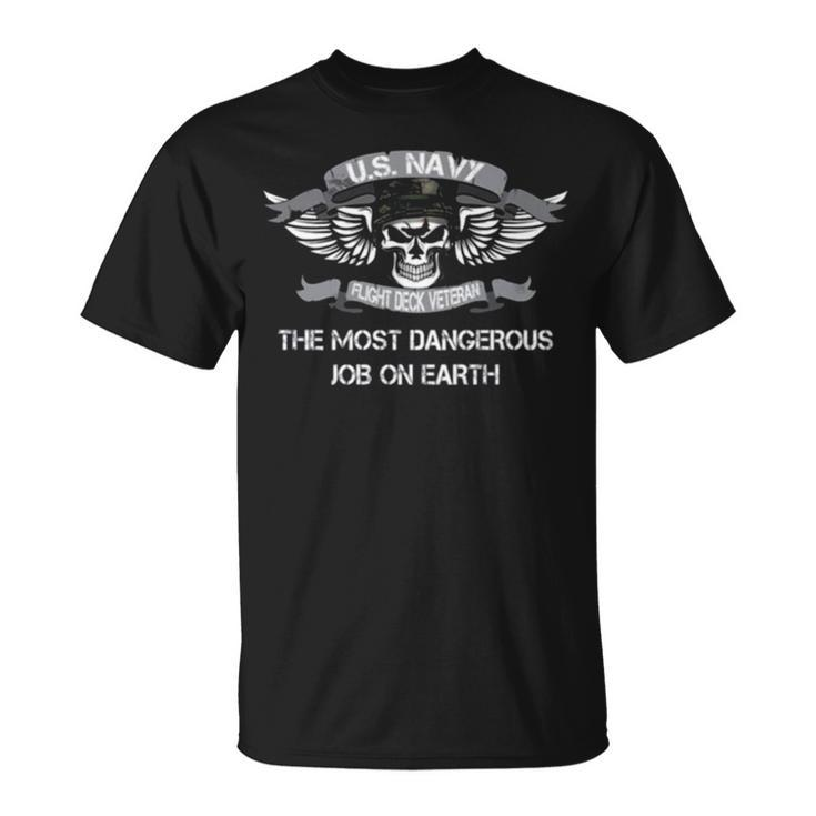 Flight Deck Veteran Air Force Unisex T-Shirt