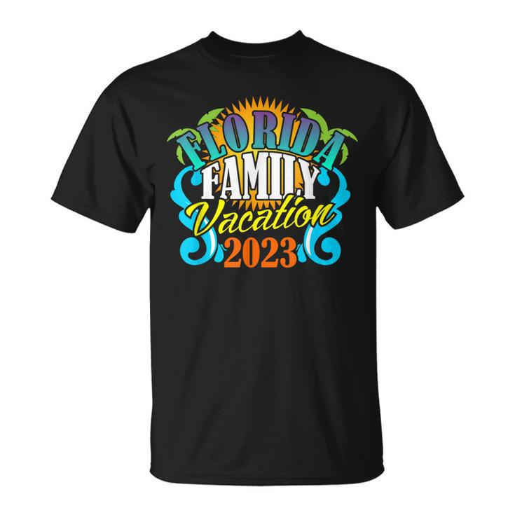 Florida Matching Family Beach Trip Vacation Group 2023  Unisex T-Shirt