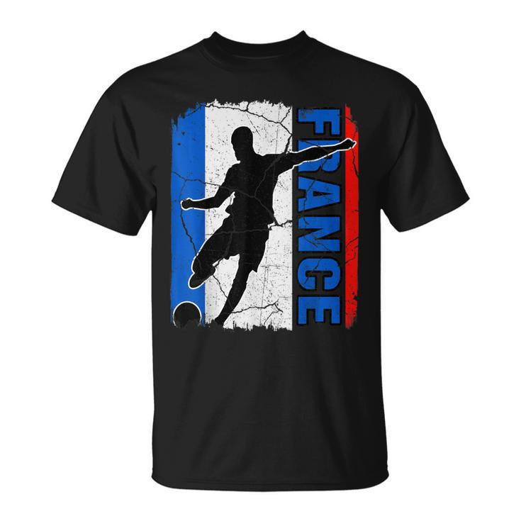 France Soccer Team French Flag Jersey Football Fans  Unisex T-Shirt