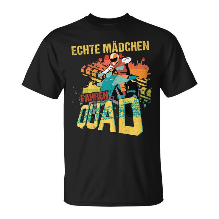 Frauen Mädchen Quad Fahrerin Bike Atv T-Shirt