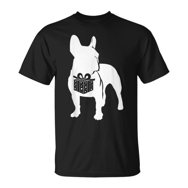 French Bulldog Christmas Dog Frenchie Puppy X-Mas Pajama T-shirt