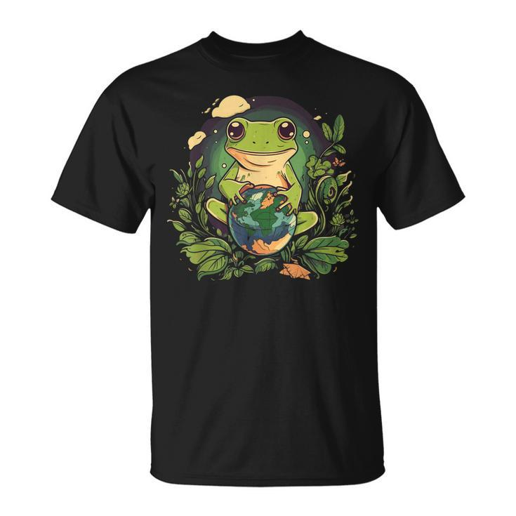 Frog Earth Day  Unisex T-Shirt