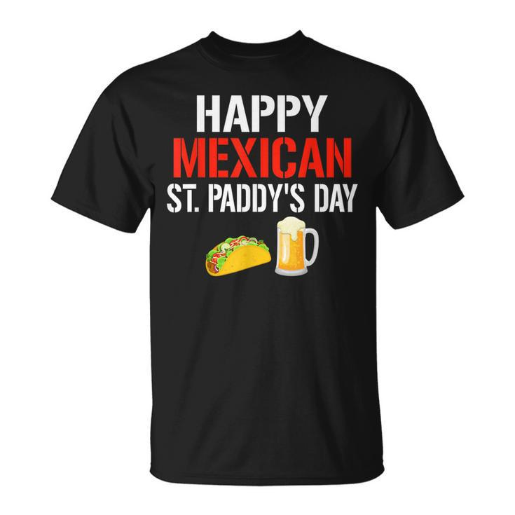Funny Cinco De Mayo Shirts | Happy Mexican St Paddys Day Unisex T-Shirt